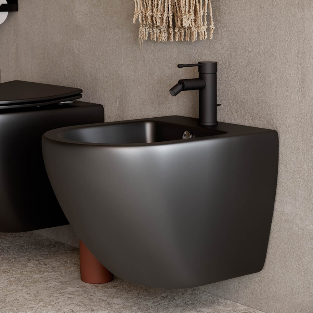 Подвесной унитаз Ceramica Nova HIGHLIGHT CN1804 с сиденьем