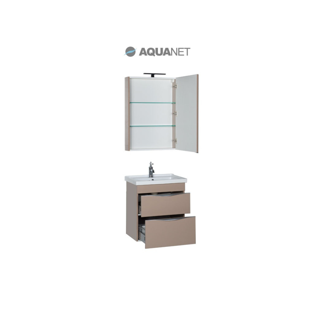 Мебель для ванной Aquanet Эвора 60 капучино