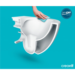 Унитаз подвесной Creavit Free FE322-11CB00E-0000 безободковый