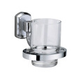 Стакан стеклянный с держателем WasserKRAFT Oder 3028