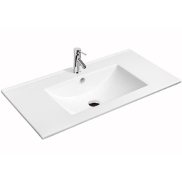 Фото Раковина 80 см CeramaLux (9080E) Прямоугольная