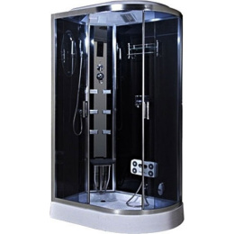 Душевая кабина 131x80x220 Niagara (NG-904-01L) С гидромассажем, акрил, Поддон низкий