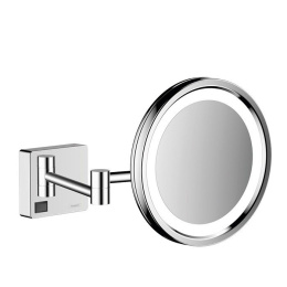 Фото Косметическое зеркало Hansgrohe (41790000) с подсветкой, хром
