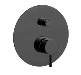 Смеситель для ванны Cisal Less New LN00210040, черный