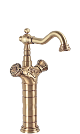 Смеситель для раковин Bronze de Luxe (10219) бронза