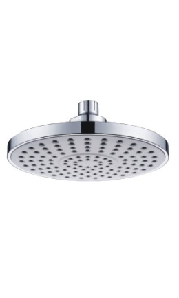 Фото Верхний душ WasserKRAFT А029, Ø200 мм, 1 режим струи, без держателя, хром