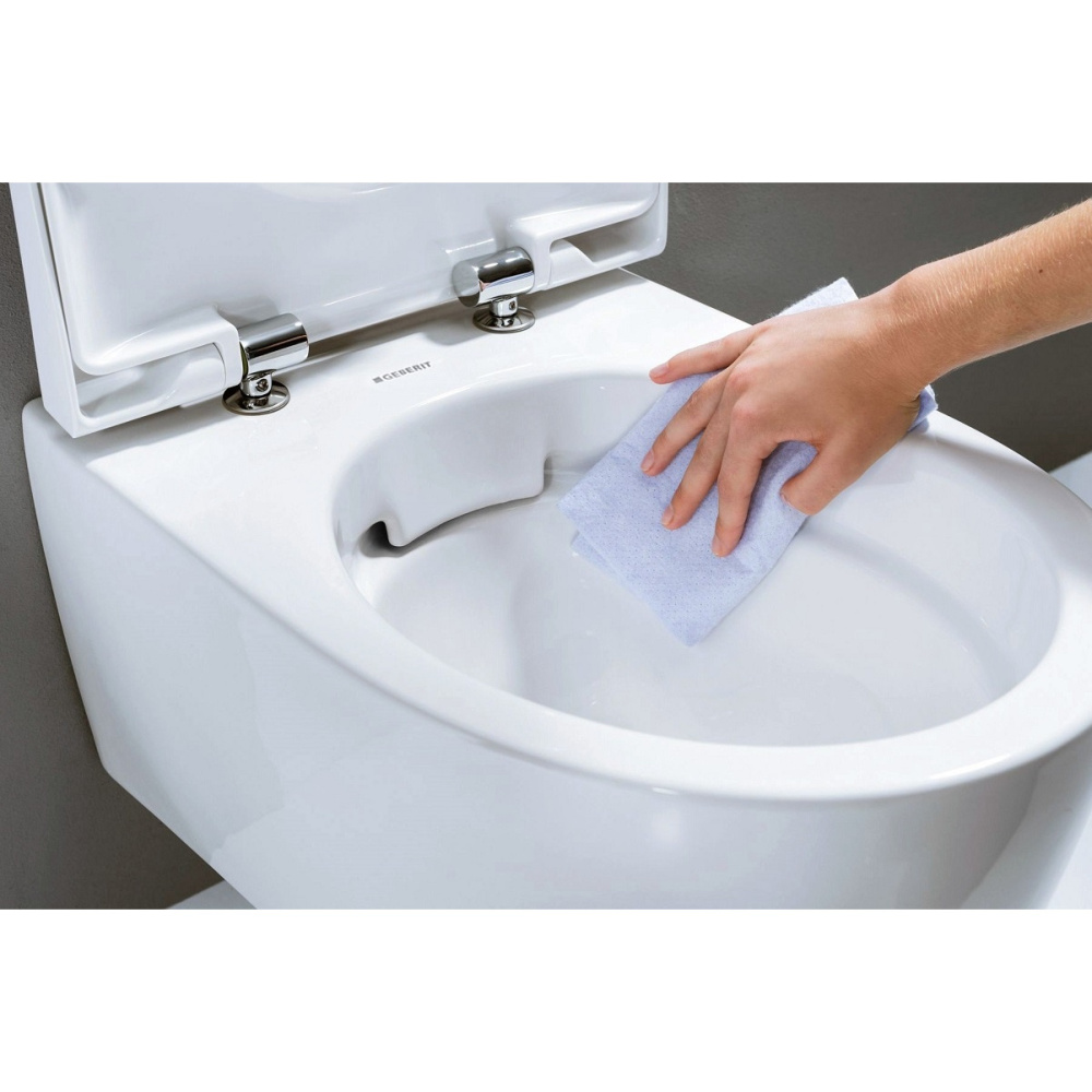 Geberit iCon 500.060.TC.I Комплект инсталляция и унитаз подвесной безободковый, цвет унитаза: белый