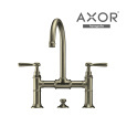 AXOR Montreux 16511800 Двухвентильный смеситель для раковины с поворотным изливом (шлифованная нержа