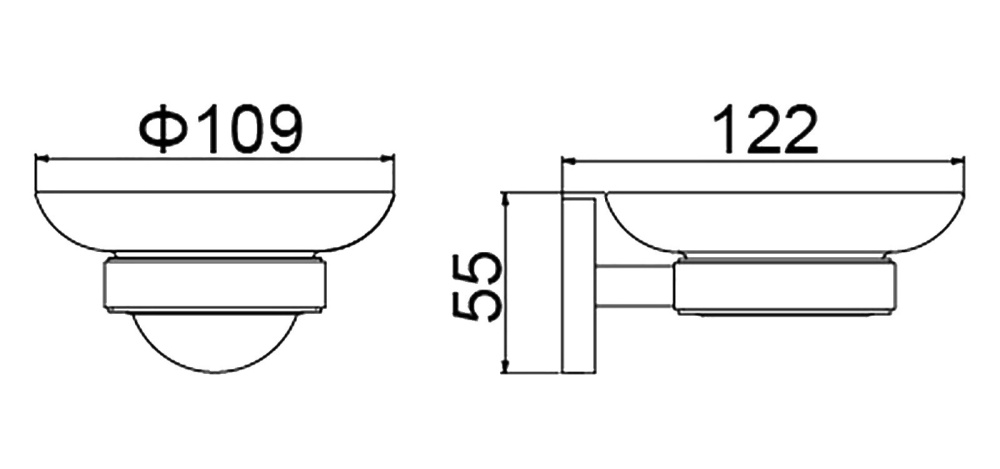 Фото Мыльница Timo Saona 13021/19 розовое золото