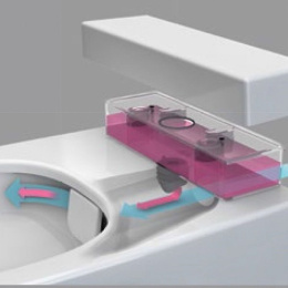 Подвесной унитаз Vitra Metropole (5676B003-1086) белый