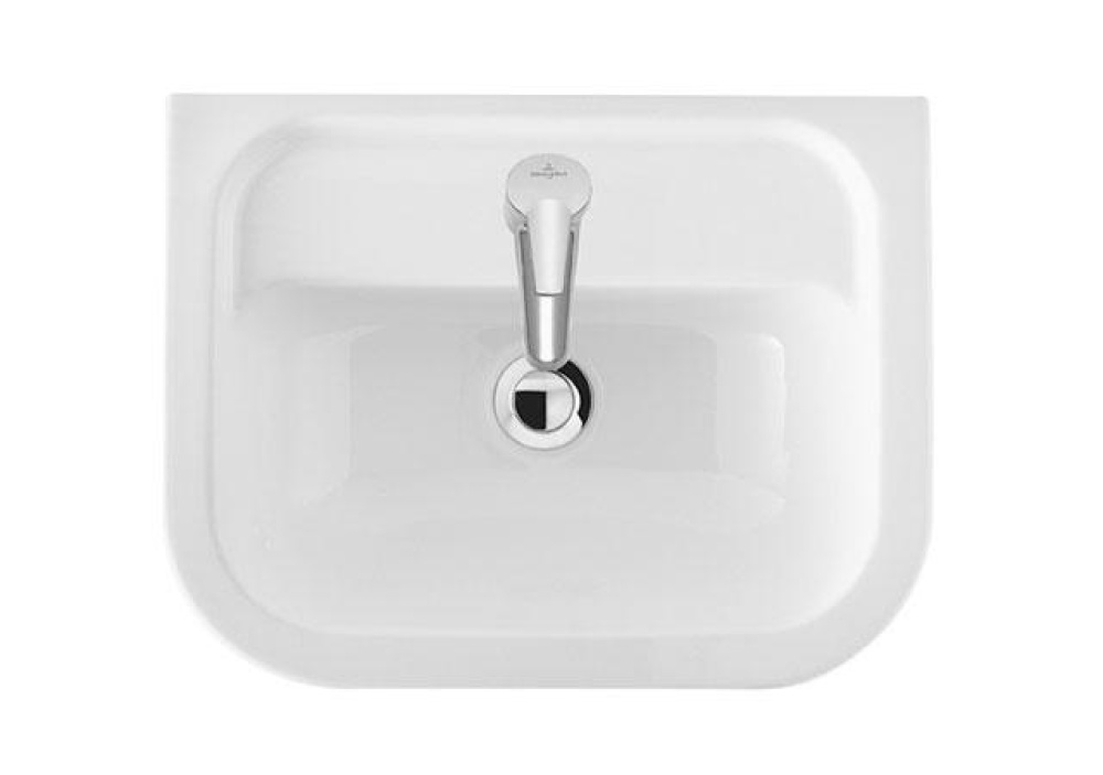 Раковина компактная укороченная 53734501 VILLEROY&BOCH Omnia architectura, 460х355 мм