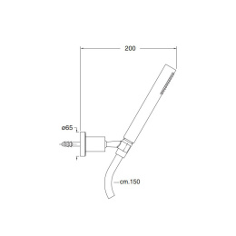 Душевой гарнитур Cristina Rubinetterie BOLLICINE (PD68051)