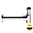 Сифон 1”1/4 Remer 958BDO, золото глянцевое