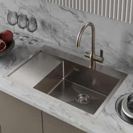 Фото Мойка IDDIS Haze 780*510 сатин, правая (HAZ78SRi77)