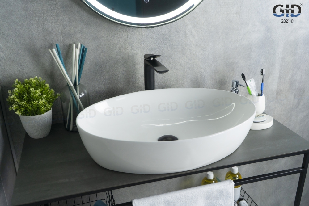 Фото Раковина накладная Gid N9433