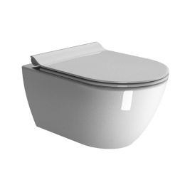 Чаша унитаза GSI Pura 55/F 881511 белый глянцевый