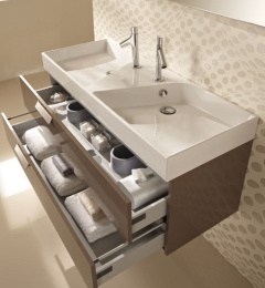 Тумба для раковины Jacob Delafon Rythmik 80 см, EB1303-R3 цвет Малиновый