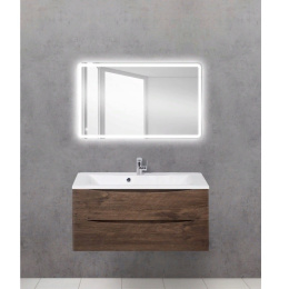 Зеркало BelBagno SPC-MAR-1000-600-LED-BTN 100 x 60 см со встроенным светильником
