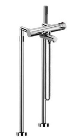 Фото Напольный смеситель для ванны F4034/4CR FIMA Carlo Frattini QUAD