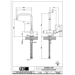 Смеситель для кухни Gessi Oxygene (13181#031)