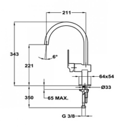Teka Cuadro 38911502 Смеситель для мойки