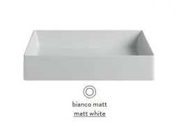 Раковина накладная 75 см ArtCeram Scalino (SCL004 05 00) белый