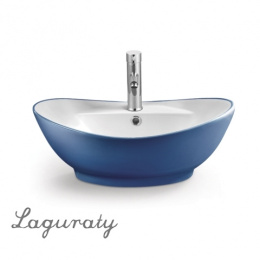 Раковина Laguraty 3218B Black&white цветная