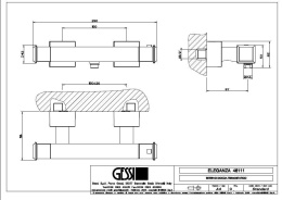 Фото Термостат для душа Gessi Eleganza (46111#031) хром