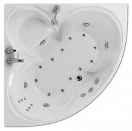 Акриловая ванна 150x150 Triton (133545), Гидромассаж: есть