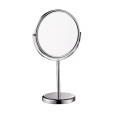 Зеркало косметическое WasserKRAFT K-1003 настольное, двусторонее, с 3-х кратным увеличением