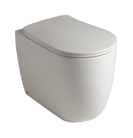 Унитаз напольный приставной, безободковый Kerasan Nolita 531830