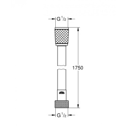 Grohe Relexaflex 45992001 Душевой шланг пластиковый