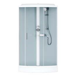 Фото Душевая кабина 90.5x90.5x205 Am.Pm (W88C-401-090WT) прозрачный, ABS-пластик