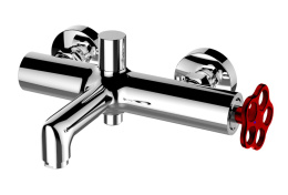 Фото Смеситель Belbagno Roso ROS-VASM-CRM для ванны и душа