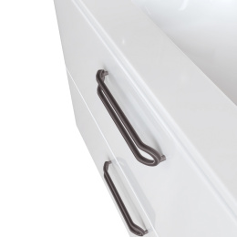 Фото Тумба с раковиной Iddis  Brick белая,  100 см (BRI10WFi95K)