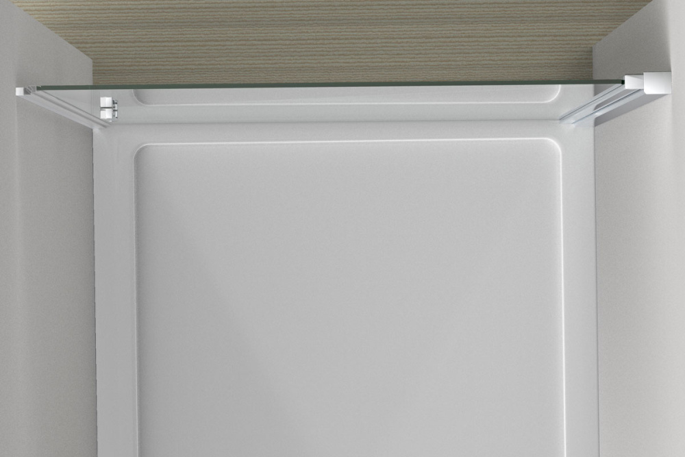 Душевая дверь Vincea Alpha (VDP-3AL900CLB) черный