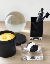 Стакан для зубных щеток Kartell by Laufen 3.8233.0.091.000.1 пластик, цвет плотный черный