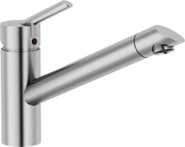 NOBILI Oz OZ113/1IP Смеситель для кухни (нерж.сталь)