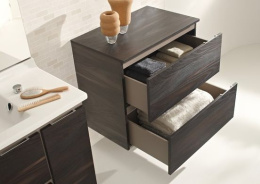 Модуль подвесной Jacob Delafon Soprano 70 см, EB1339-E15, цвет - черное дерево