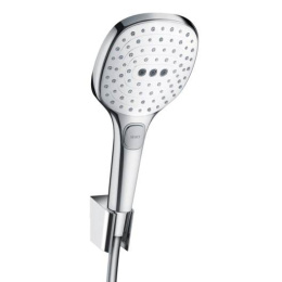 Душевой набор 26700400 Hansgrohe Raindance Select E (белый, хром)