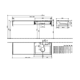 Тумба под раковину подвесная Shape A543 EHEH