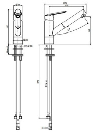Смеситель для кухни F3008CR FIMA Carlo Frattini Kitchen