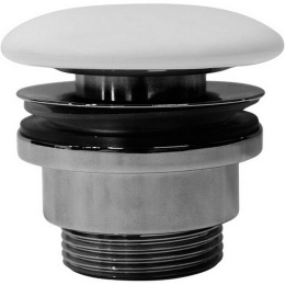 Донный клапан GSI (PVC09) белый, матовый