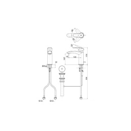 Фото Смеситель Toto GM TLG09301R для раковины, хром