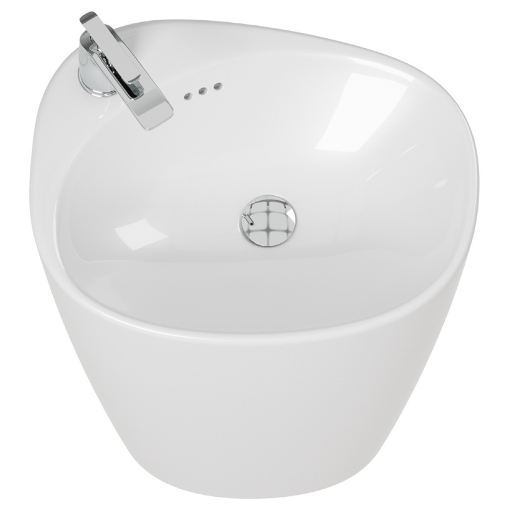 Раковина напольная Laguraty 2100W, 52 х 41 х 85 см
