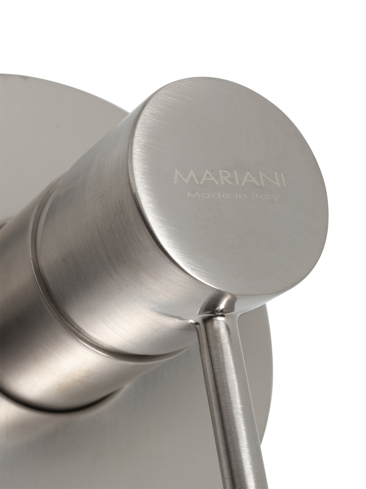 Фото Смеситель для душа Mariani Next B16179NS, нержавеющая сталь
