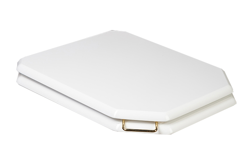 Фото Крышка для подвесного унитаза Boheme (947-GO)