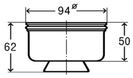 Фото Сифон для душевого трапа Viega Advantix (583255)