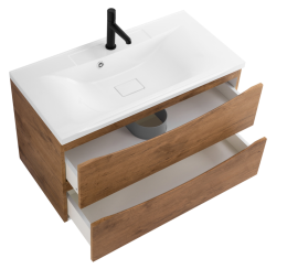 Фото Тумба под раковину BelBagno Marino MARINO-1000-2C-SO-RN-P, 100 х 44,5 х 55 см, Rovere Nature