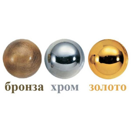 Фото Смеситель Cezares First DS-01-Bi цвет хром, ручки белые